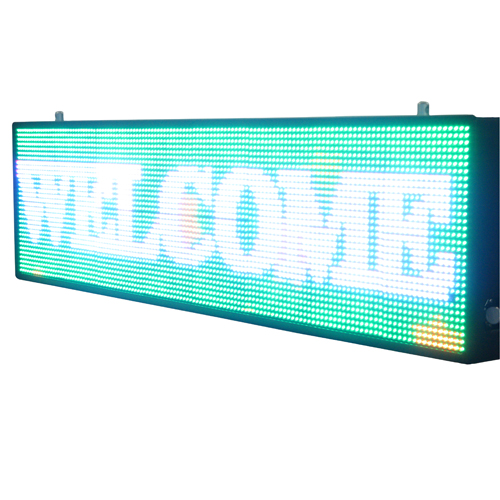 outdoor scrolling led sign